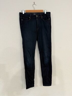 PAIGE Black Hoxton Skinny Stretch Jeans